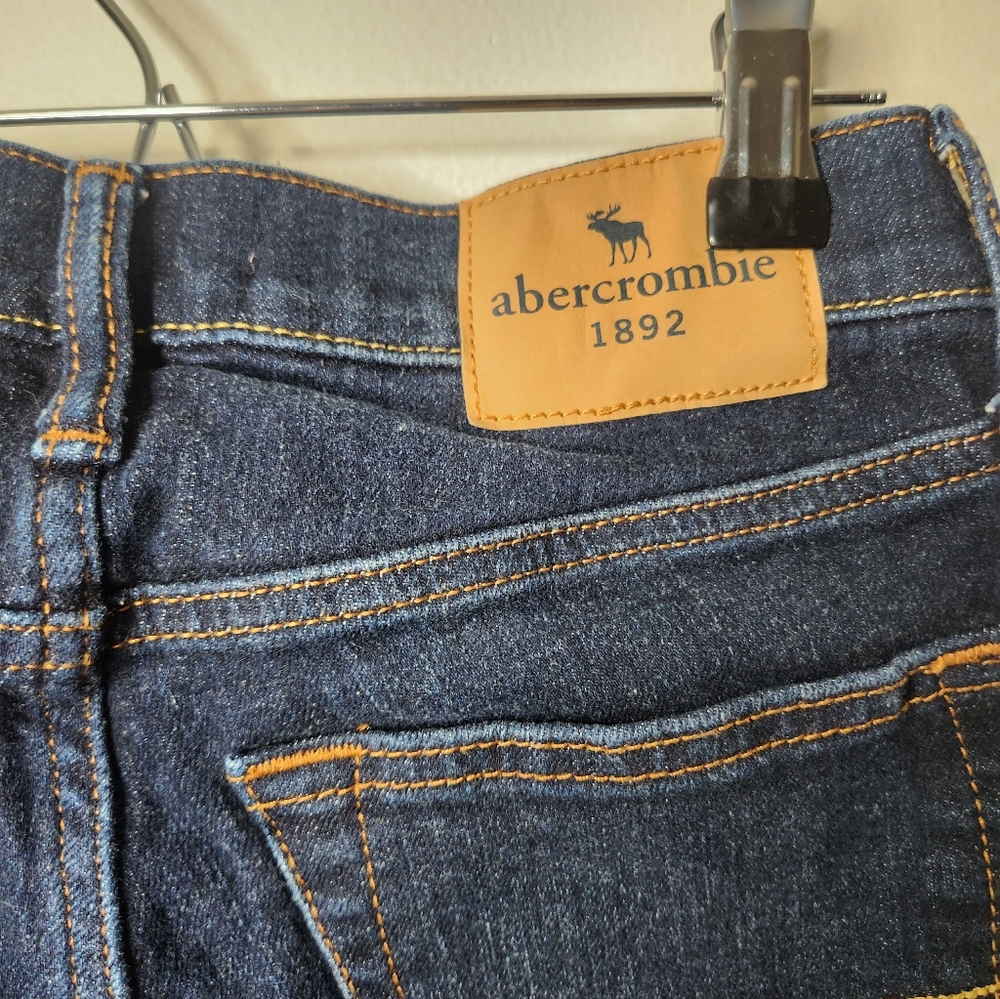 Abercrombie Kids Straight Leg Blue Jeans Size 9 10 Boys - Picture 5 of 6